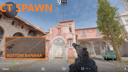 CT Spawn to Bottom Banana