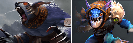 Сноуболл-керри (Ursa, Slark)