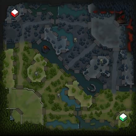 The Tormentors' location on the minimap