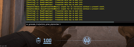 Entering the Command sv_grenade_trajectory_prac_pipreview 1