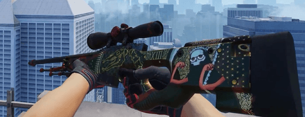 AWP Sticker Craft Mortis | Deadly Muscles