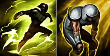 Flash + Exhaust Caitlyn в LoL