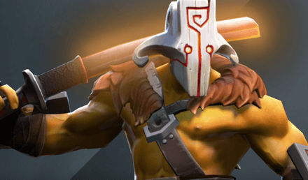Juggernaut в игре с Lion в Дота 2
