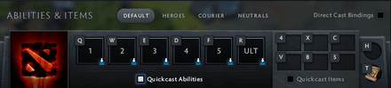 Hotkeys and Keybinds in Dota 2