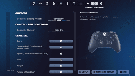 Keybinds and Controls
