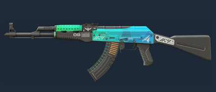 AK-47 Ice Coaled FN