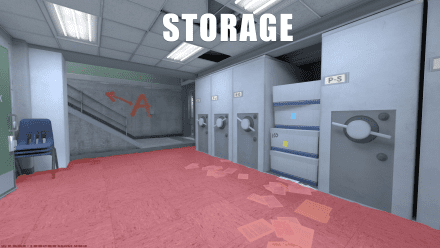Storage spot on the Overpass