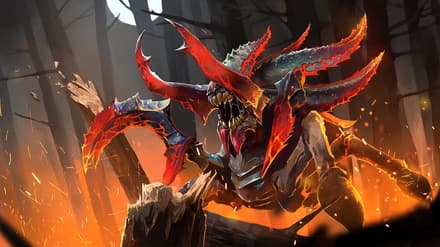 Nyx Assassin в игре с Invoker в Дота 2