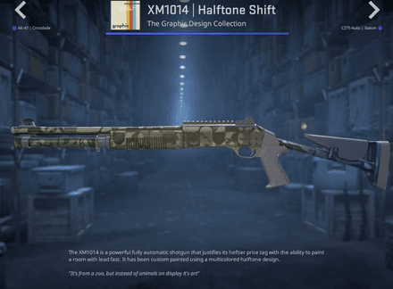 XM1014 | Halftone Shift