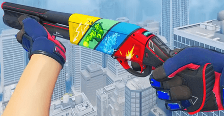 CS2 Sticker Craft Sawed-Off | Analog Input | Segmented Layout