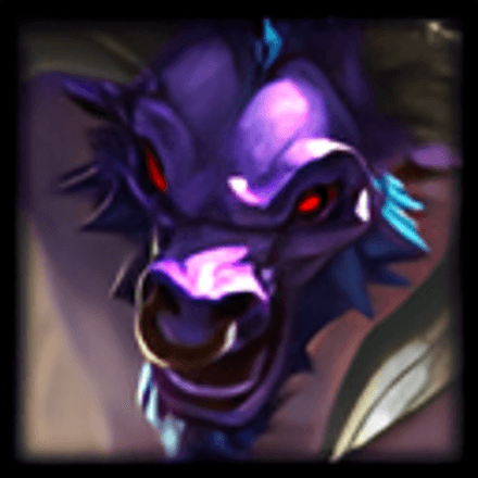 Alistar в игре с Yasuo в LoL