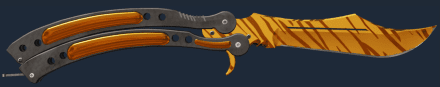 Butterfly Knife | Tiger Tooth