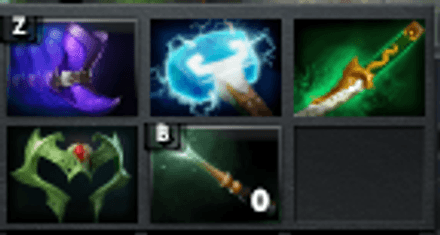 Закупка артефактов на Джаггернаута в Дота 2 - мид-гейм-артефакты