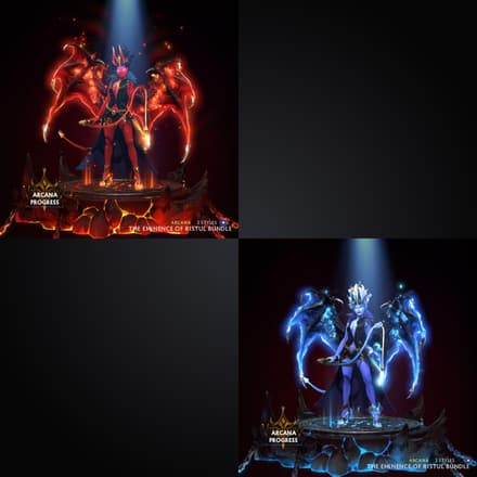 Аркана The Eminence of Ristul – Queen of Pain Dota 2