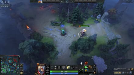 Select the spot where you want to place a ward