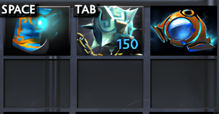 Закупка артефактов на Hoodwink в Dota 2 - середина игры