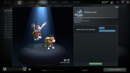 What is a Courier in Dota 2?