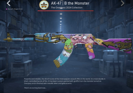 AK-47 | B the Monster