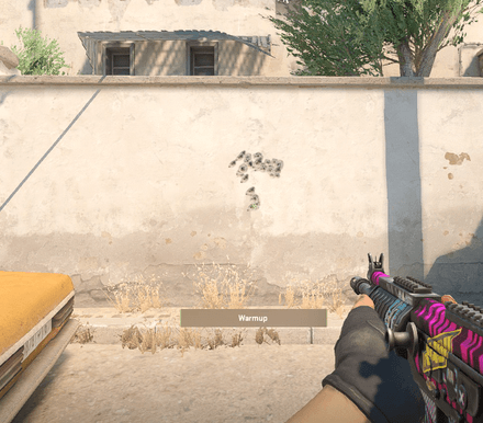Galil AR spray pattern and recoil compensation