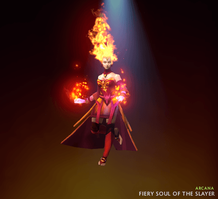 Аркана l of the Slayer – Lina Dota 2