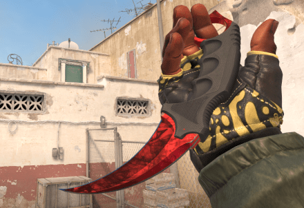 Karambit | Doppler Ruby. Factory New. Pattern 827