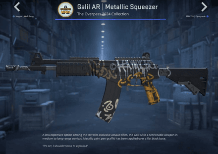 Galil AR | Metallic Squeezer