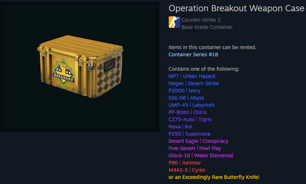 Operation Breakout Weapon Case