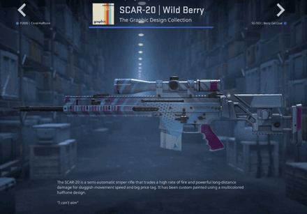 SCAR-20 | Wild Berry