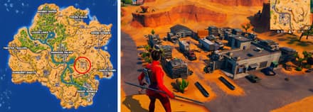 Свалка между трех локаций | Fortnite Оазис