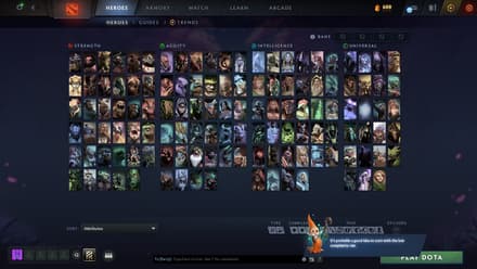 Heroes in Dota 2