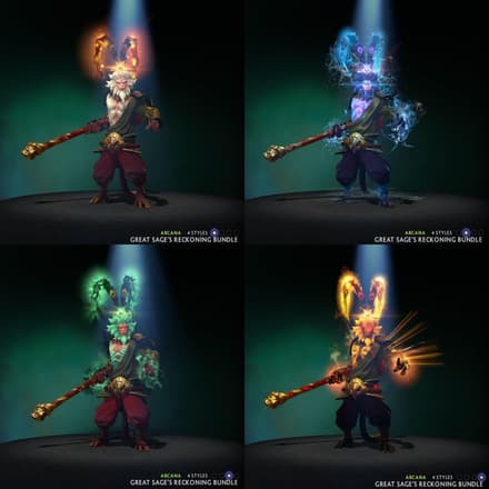 Аркана Great Sage’s Reckoning – Monkey King Dota 2