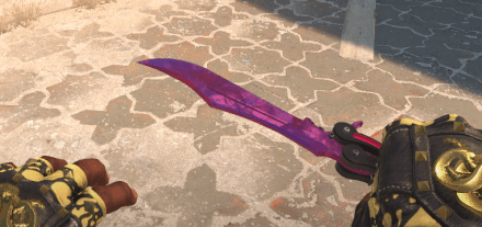 Butterfly Knife | Doppler Phase 2. Factory New. Pattern 100