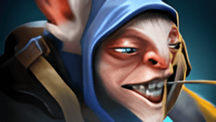 Meepo in game with Storm Spirit Dota 2