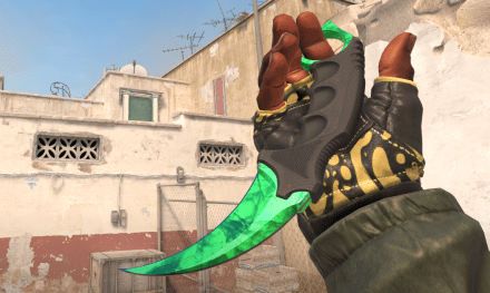 Karambit | Gamma Doppler Emerald. Factory New. Pattern 745. No StatTrak