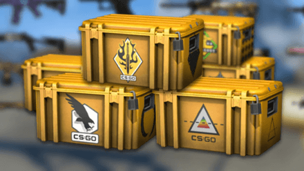 Cases in weekly drops CS2