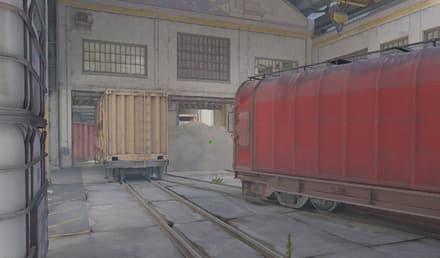 Раскидки на карте Train в CS2