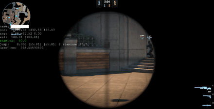 CS2 show speed command: cl_showpos 1