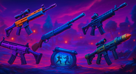 Все типы оружия в Fortnite