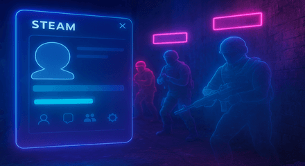 Невидимый ник в Steam и CS2: как его поставить и выделиться