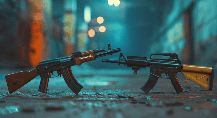 M4A4 vs AK-47 in Counter-Strike 2: Comparison Guide
