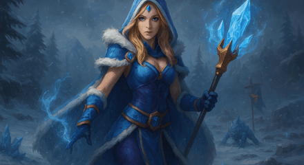 Гайд на Crystal Maiden в Dota 2