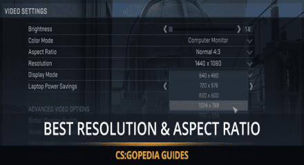 Best CS:GO Resolutions & How to Choose the Option For You