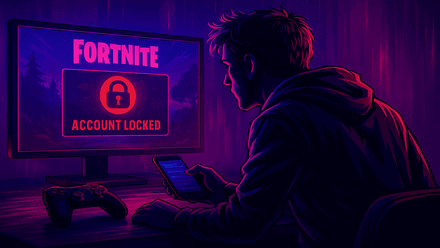 Блокировка аккаунта в Fortnite