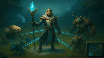 Control Multiple Units in Dota 2