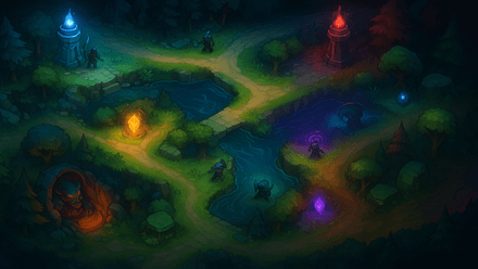 Dota 2 Map Positions