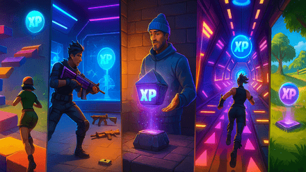 Топ-5 лучших творческих карт для фарма XP в Fortnite