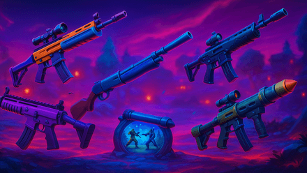 Все типы оружия в Fortnite