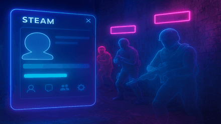 Невидимый ник в Steam и CS2
