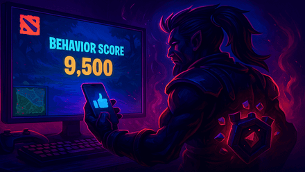 Increase the Behavior Score in Dota 2
