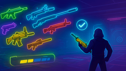 Задания на знание оружия в Fortnite